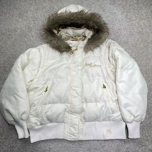 Apple Bottoms White Jacket Cream And Gold